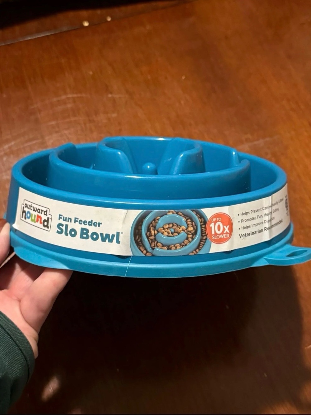 Outward Hound Fun Feeder Slow Bowl - Size Medium